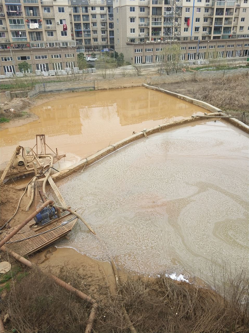庆元沉淀池淤泥清理-厂区废水池淤泥清淤