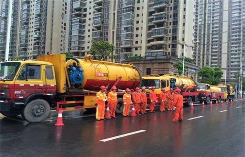 庆元市政管道清淤