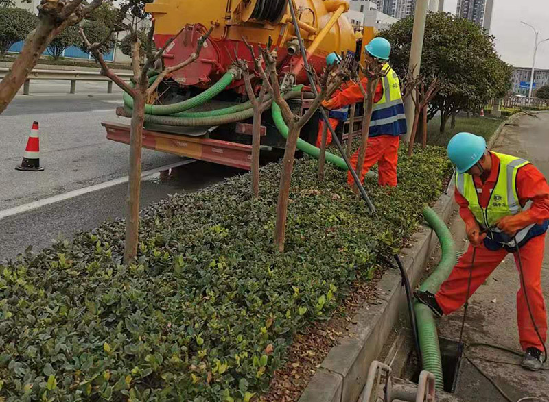 庆元市政管道清淤
